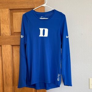 Nike Elite Duke Royal Blue Long Sleeve Shirt